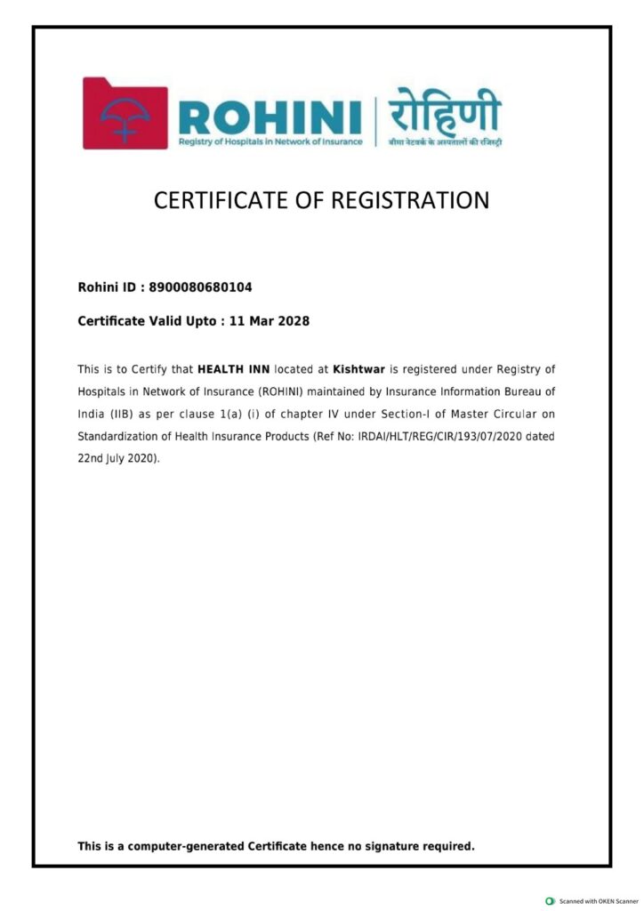 Rohini Registration